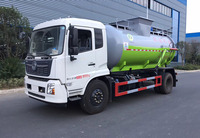 Camion professionnel de collecte des déchets alimentaires de 12 m³ Dongfeng 4x2 à chargement arrière pour l'élimination des déchets de cuisine