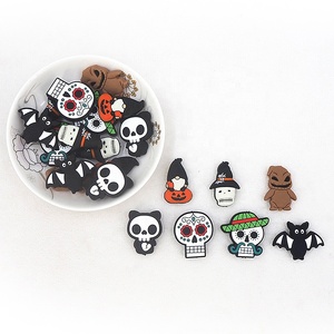 Bán buôn bán Hot cấp thực phẩm Silicone hạt Halloween chủ đề cho bé chăm sóc răng miệng DIY Pacifier chuỗi làm - Product Image 1