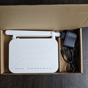 Zikun อุปกรณ์ใยแก้วนำแสง xpon onu/ont ZC-520พร้อม1GE 3FE VoIP USB 2.4G WiFi FTTH - Product Image 1