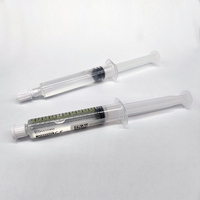 Pré-rempli 3ml 5ml 10ml 20ml en plastique saline Luer Lock jetable IV Flush Seringue