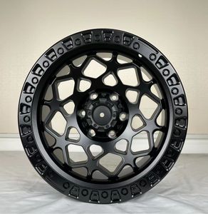 Jantes tout-terrain 4x4 en alliage d'aluminium à design classique et à déport profond, disponibles en 16x8, 17x9, 18x9 pouces pour Jeep, Toyota Prado, Nissan, SUV et pick-up - Product Image 4