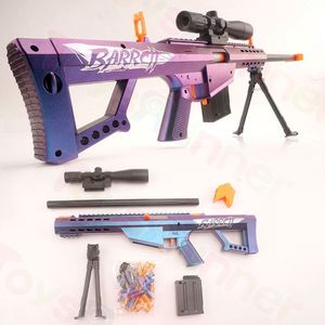 ปืน M416ของเล่น <span class=keywords><strong>Hk416D</strong></span> ขนาดเล็กปืนยิงลูกกระสุนแบบนิ่มทำจากพลาสติกลายปืนปืนของเล่นจากเลเซอร์จากเรื่อง Ruunjoy jouet mainan M416 - Product Image 2