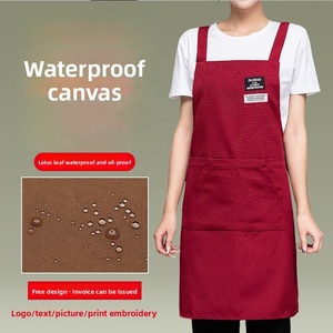 Không Thấm Nước Unisex Vải Tạp Dề Mới In Thiết Kế Văn Bản Cho Nhà Bếp Nhà Hàng Cafe Hoa Cửa Hàng Nghệ Thuật Phòng Thu Bồi Bàn Bảo Hộ Lao Động - Product Image 3