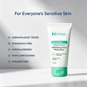 Crème <span class=keywords><strong>hydratante</strong></span> anti-acné OEM à l'acide salicylique pour resserrer les pores, matifier, hydrater les peaux sensibles et améliorer la texture de la peau - Product Image 5
