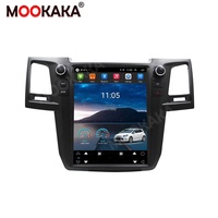 Layar Android untuk Toyota Hilux Revo Srv Fortuner GPS Navigasi Pemutar Multimedia Radio Stereo Otomatis Aksesori Mobil Carplay