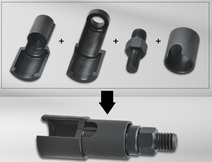 ตัวดึงหัวฉีดน้ำมันเบนซินสำหรับฟอร์ด อีโคบูสต์ บีแม็กซ์ อีโคสปอร์ต โฟกัส 1.0 ถึง 3.7 - Product Image 5