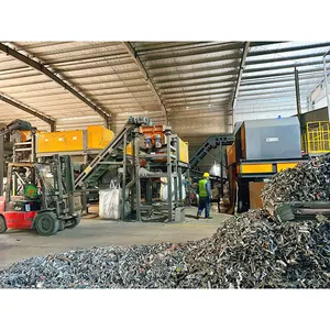 gussschrott und schmiedestoff aluminiumlegierung rückgewinnung durch eddy-strom-trennsel im sekundären metallschrotter-recycling