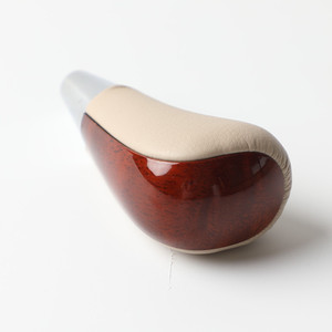 หัวเกียร์รถยนต์หุ้มหนังและไม้ สำหรับรถยนต์โตโยต้า โคโรลล่า แคมรี่ RAV4 เกียร์อัตโนมัติ ดีไซน์ตามหลักสรีรศาสตร์ - Product Image 5