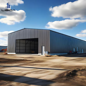 Venda Quente Armazém Moderno de Estrutura de Aço Pré-Fabricada com Estrutura Soldada Soluções Personalizadas Design de Modelo 3D Certificação CE - Product Image 6
