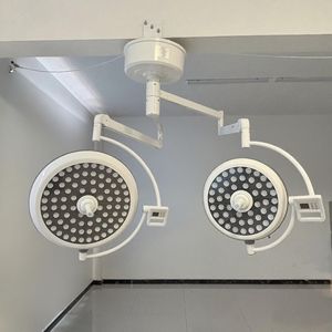 Y tế phẫu thuật đèn Pet bằng miệng Hệ thống treo di động LED đầu duy nhất đôi Head Hot Bán phẫu thuật shadowless đèn nhà sản xuất - Product Image 1