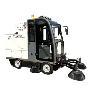 Chất Lượng Cao Cấp Supnuo SBN-S2200AW Trong Nhà Quét Tự Động Tầng Sweeper Xe Với 4 Bánh Xe Và Áp Lực Cao Sương Mù Pháo