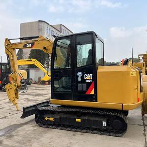 Mini-excavatrice sur chenilles hydraulique CAT 307E 7 tonnes Caterpillar, d'occasion d'origine, avec pince, à bas prix, pour travaux de terrassement, en promotion - Product Image 5