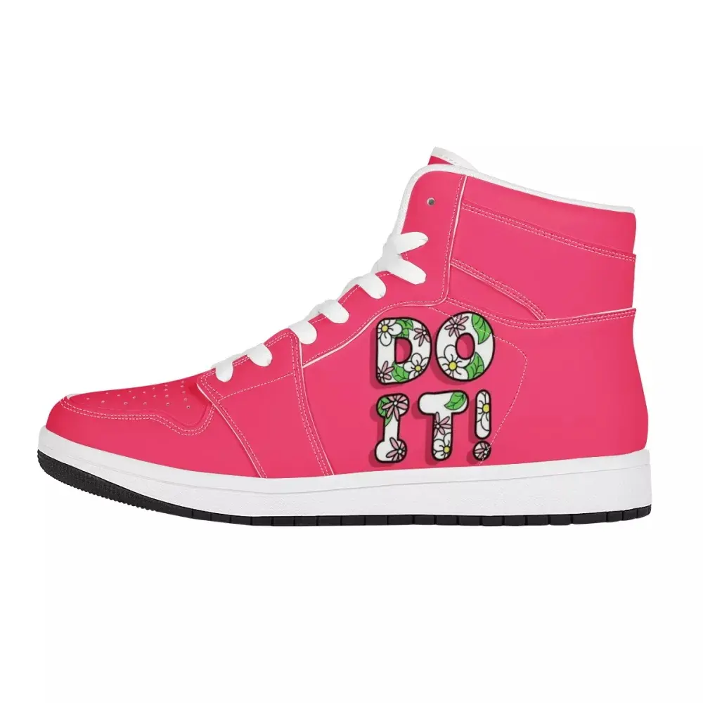 Op Maat Bedrukt Dames Designer Sportschoenen Met Logo Sneakers Logo Hoge Kwaliteit Mode Roze Eva