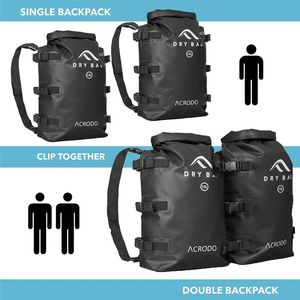 Valve Vide Compression Sac À Dos Étanche Sac À Dos Voyage Grande Capacité Randonnée Jour Pack Pour Hommes En Plein Air Escalade Sac À Dos - Product Image 5