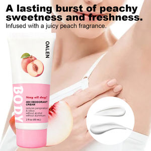 Crema desodorante para <span class=keywords><strong>axilas</strong></span> de melocotón de larga duración de 60ml, fragancia refrescante, antitranspirante para <span class=keywords><strong>axilas</strong></span> - Product Image 6