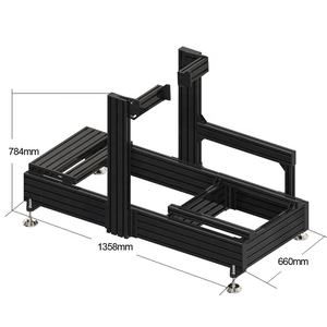 <span class=keywords><strong>Simulateur</strong></span> profil aluminium volant personnalisé Cockpit <span class=keywords><strong>simulateur</strong></span> <span class=keywords><strong>de</strong></span> jeu <span class=keywords><strong>de</strong></span> conduite superbe Cockpit avec vraie chaise course - Product Image 4