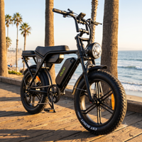 Vélo électrique OUXI V8 48V 15Ah 750W 1000W tout-terrain avec pneus larges, vélo électrique de montagne V8, vélo électrique V8 conforme aux normes EN15194 CE, cyclomoteur V8, OEM