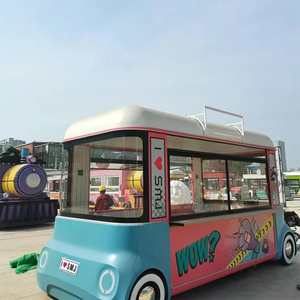 Food Truck Móvil Personalizado para Café, Té de Leche y Barbacoa con Cocina Pequeña Completa para Venta Ambulante - Product Image 4