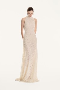 Vestidos de Noche de Lujo al por Mayor, Suministro ODM, Vestido Largo LILIAN con Cuello Halter, Elegante, Sin Mangas, Largo hasta el Suelo, Vestidos Casuales - Product Image 2