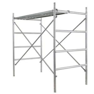 โครงนั่งร้านเหล็กรูปตัว H ชุบสังกะสีปรับแต่งได้สำหรับการก่อสร้างอาคารสมัยใหม่ - Product Image 1