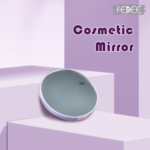 <span class=keywords><strong>Espejo</strong></span> Cosmético Redondo Pequeño con <span class=keywords><strong>Ventosa</strong></span> de Plástico y Logotipo Personalizado, con <span class=keywords><strong>Aumento</strong></span> de 5X para <span class=keywords><strong>Baño</strong></span> - Product Image 5