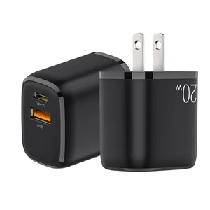 Fast Charging 5V 9V 12V DC USB Type-c EU US UK AU Universal Mobile Phone Charger For Android IOS