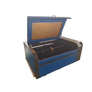 Prix inférieur 6040 9060 1390 Machines de gravure laser avec 100W Reci EFR W2 F2 Tube Ruida RD6445S Boîte à déchets et pieds de machine - Product Image 2