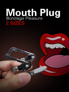 1 pièce - Deux bouchons ajustables en acier inoxydable - Jouets sexuels pour adultes - Jouets BDSM - Jouets de bondage - Cadeaux pour la Saint-Valentin - Cadeaux pour les fêtes d'Halloween - Product Image 1