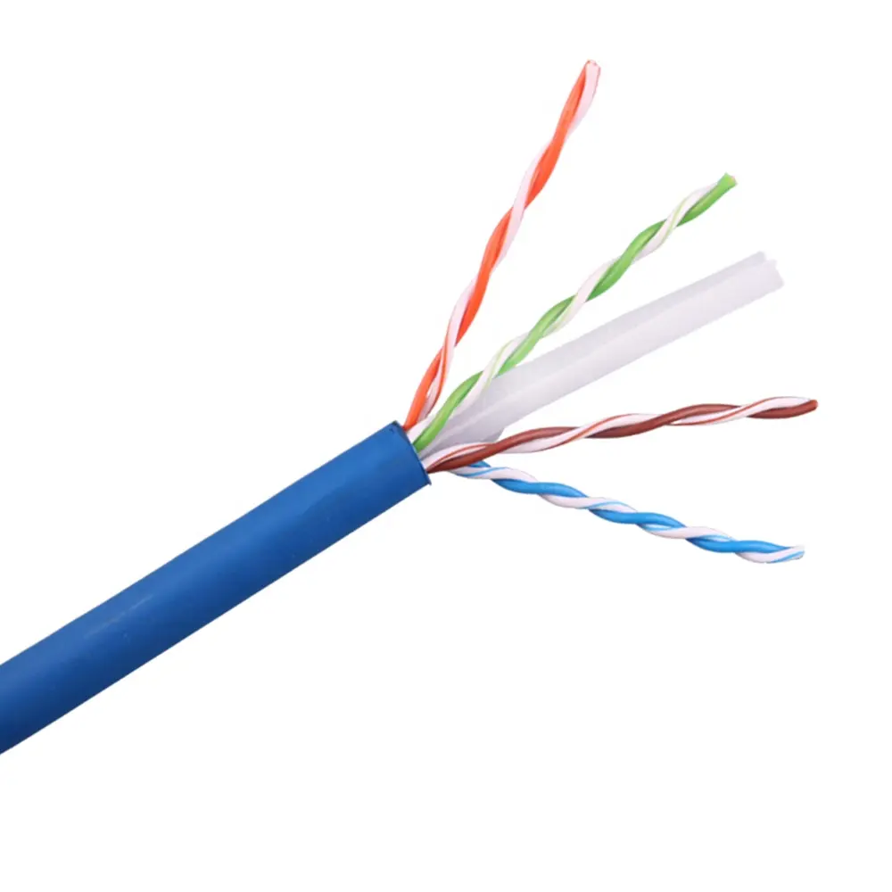 CAT6ケーブル1000ft ft4 UTP23AWGプレナムCat6ネットワークケーブルcat5e cat6ケーブル