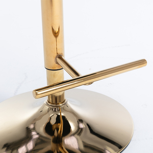 Swivel Velvet Barstools <b>Adjustable</b> Seat Modern <b>Bar</b> <b>Stools</b> with Backs Comfortable Tufted for Home Pub and Kitchen Island Set of 2 - Product Image 5