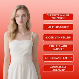 Toptan Saf C Vitamini Kapsülleri Yetişkinler İçin Bağışıklık Sistemini Destekler Cilt Beyazlatıcı C Vitamini Kapsülü Antioksidan Takviyesi - Product Image 3