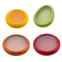 Cross-border fruit- en groentebewaarbox ABS siliconenfolie-afgedichte mini-koelkast opbergcontainer handmatige bewaarhulp