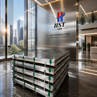 Tôles en acier inoxydable HST 201 304 316 316L, finition polie, brossée, miroir, pour la construction industrielle, fabricant et fournisseur