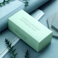 Boîte pliante en papier personnalisée pour flacon de parfum 10 ml avec boîte pour échantillon de parfum, emballage cosmétique