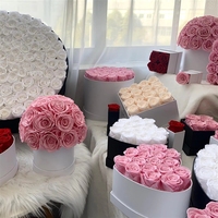 2025 Tahun Hadiah Hari Ibu Lovebay Grosir Bunga Abadi Selamanya dalam Kotak Mawar Abadi Alami yang Diawetkan untuk Valbest