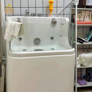 EUR PET Bañera Multifuncional de Acrílico para Mascotas R-02B con Control Táctil y Esterilización con Ozono para Salón de Spa para Mascotas - Product Image 4