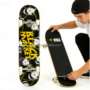 Patineta Profesional Completa de 7 Capas de Madera de Arce Canadiense, Tecnología de Fundición por Gravedad, Juego de Patineta de Alta Calidad con PU - Product Image 2