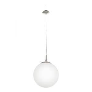 Lampadario Rondo Satinato a 1 Luce D. 30CM - 1X60W E27 - Product Image 1