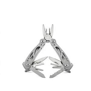 Mini Llavero EDC, Herramienta Multiusos, Alicates Plegables 13 en 1, Navaja de Acero Inoxidable, Destornillador para Reparaciones al Aire Libre - Product Image 4