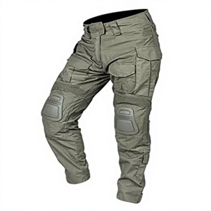 Pantalon de moto pour homme, pantalon cargo tactique avec genouillères, séchage rapide, vêtements d'extérieur toutes saisons, combinaisons de moto - Product Image 2