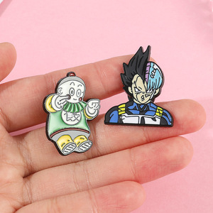 5000 tipos de broches de solapa de metal esmaltado con logo lindo de la serie Dragon Ball Z Goku Saiyajin <span class=keywords><strong>Vegeta</strong></span> para sombrero y cuello - Product Image 6