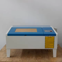 Machine de découpe et de gravure laser CO2 XM 4040 40W 50 Watt 60 Watt pour l'aluminium, l'art et l'artisanat, moteur pas à pas, pas cher