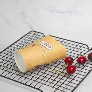 Caja <span class=keywords><strong>de</strong></span> cartón personalizada para patatas fritas, caja <span class=keywords><strong>de</strong></span> cartón plegable para pollo, <span class=keywords><strong>taza</strong></span> <span class=keywords><strong>de</strong></span> chips desechables - Product Image 3