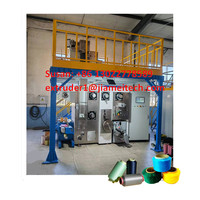 Pour l'enseignement universitaire formation recherche petite échelle polyester fdy poy laboratoire pilote humide machine à filer