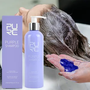 Private Label Bouwen U Merk Brandsno Geel Paars Shampoo Voor Blond Haar