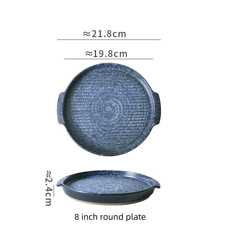 8 inch round plate