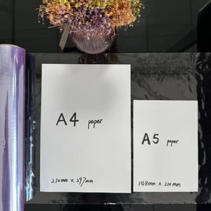 Haute durabilité 0.07mm épaisseur PVC violet clair <span class=keywords><strong>Film</strong></span> rouge brillant avec une bonne transparence pour les couvertures de livres - Product Image 5