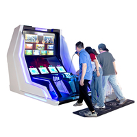 YHY Source fournisseurs 4 joueurs réalité virtuelle montagnes russes 4D équipement de jeu 9D tir vr simulateur machine