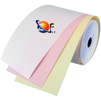 Papier autocopiant NCR couleur personnalisée CB CFB CF 48g 50g 55g 65g 70g Ramette A4 70x100 65x92 61x86mm Papier autocopiant NCR