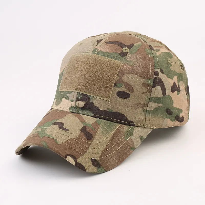 SONICE 공장 도매 야외 내구성 보호 훈련 전투 양산 멀티 컬러 위장 전술 모자